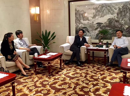 中信重工俞章法董事長考察調研蕪湖機器人產業